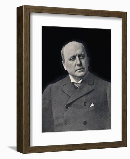 Henry James, from 'A Few More Memories' by Mary Anderson De Navarro, Published in London in 1936-null-Framed Giclee Print