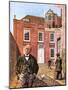 Henry James Standing Outside Lamb House in Sussex-Green-Mounted Giclee Print