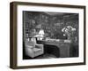 Henry James' Study with Books Lining the Walls-null-Framed Photographic Print