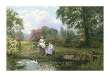 Young Fisherman-Henry John King-Framed Stretched Canvas