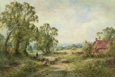 A Lane Near Pulborough-Henry John Kinnaird-Framed Giclee Print