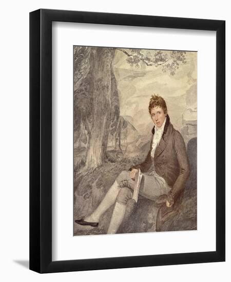 Henry John Temple, Third Viscount Palmerston, Kg, Aged 18-Thomas Heaphy-Framed Premium Giclee Print