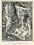 The Damsel Warns Sir Balin-Henry Justice Ford-Giclee Print