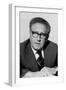 Henry Kissinger as Secretary of State in the Gerald Ford Administration. March 3 1976-null-Framed Photo