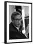 Henry Kissinger Following Assassination in Beirut of Ambassador Francis Meloy, 1976-null-Framed Photo