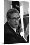 Henry Kissinger Following Assassination in Beirut of Ambassador Francis Meloy, 1976-null-Mounted Photo