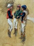 Three Jockeys-Henry Koehler-Stretched Canvas