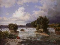 St. Anthony Falls as it Appeared in 1848, 1855-Henry Lewis-Stretched Canvas