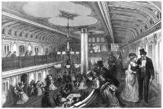 Saloon of a Steamboat, 1875-Henry Linton-Giclee Print