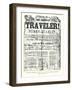 Henry M.Stanley, Handbill from Lecture Tour in America-null-Framed Giclee Print