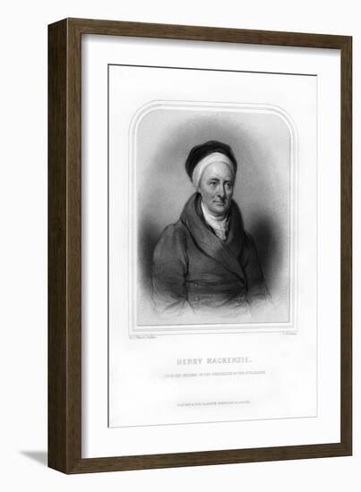 Henry Mackenzie, Scottish Novelist and Miscellaneous Writer-S Freeman-Framed Giclee Print