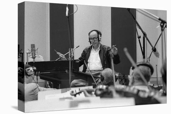 Henry Mancini, Cts Studios, Wembley, London, 1990-Brian O'Connor-Stretched Canvas