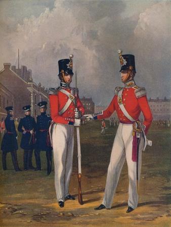 The Hon. Artillery Company-Officer and Private, 1848, (1914)
