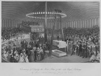 'Ceremony of Laying the First Stone of the New Royal Exchange', c1842-Henry Melville-Giclee Print