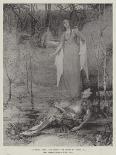 Consulting the Wise Woman-Henry Meynell Rheam-Giclee Print