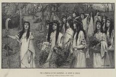The Gathering of the Mistletoe-Henry Meynell Rheam-Giclee Print