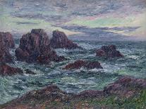 Beau temps à Pern, île d'Ouessant-Henry Moret-Framed Giclee Print