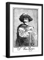 Henry Morgan, 17th Century Welsh Pirate, 1741-Bonneau-Framed Giclee Print