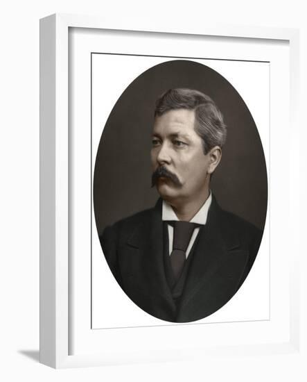 Henry Morton Stanley, African Explorer, 1880-Lock & Whitfield-Framed Giclee Print