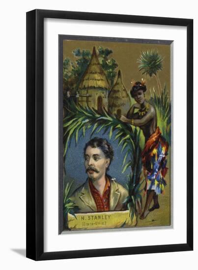 Henry Morton Stanley, Welsh-Born American Explorer-null-Framed Giclee Print