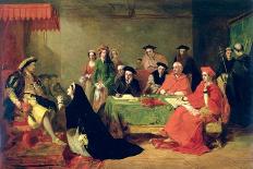 The Trial of Queen Catherine, 19th Century-Henry Nelson O'Neil-Giclee Print