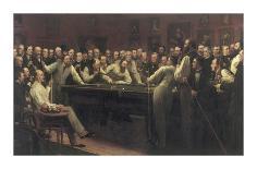 The Billiard Room-Henry O'Neil-Laminated Giclee Print