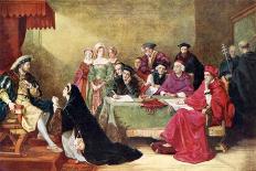 The Trial of Queen Catherine-Henry O'Neill-Laminated Giclee Print