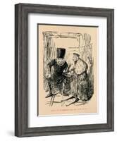 'Henry of Bolingbroke and the Duke of York', c1860, (c1860)-John Leech-Framed Giclee Print