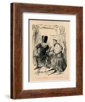 'Henry of Bolingbroke and the Duke of York', c1860, (c1860)-John Leech-Framed Giclee Print