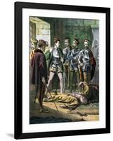 Henry of Lorraine, 3rd Duc De Guise, 16th Century French Soldier and Statesman, Mid 19th Century-null-Framed Giclee Print