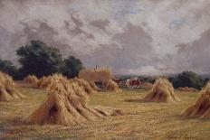 A Cornfield at Harlow, Essex-Henry Parker-Giclee Print