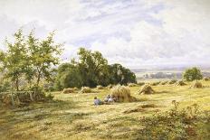 A Cornfield at Harlow, Essex-Henry Parker-Giclee Print