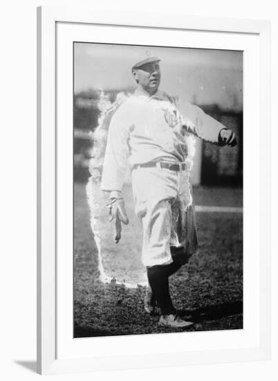 Henry Pernoll, Detroit Tigers, Baseball Photo - Detroit, MI-Lantern Press-Framed Art Print