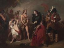 Visit by King George III (1738-1820), 1828 (Oil on Canvas)-Henry Perronet Briggs-Giclee Print