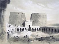 Medinet Abou, Thebes, Egypt, 19th Century-Henry Pilleau-Giclee Print