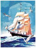 Clippership - Child Life-Henry Pitz-Framed Stretched Canvas