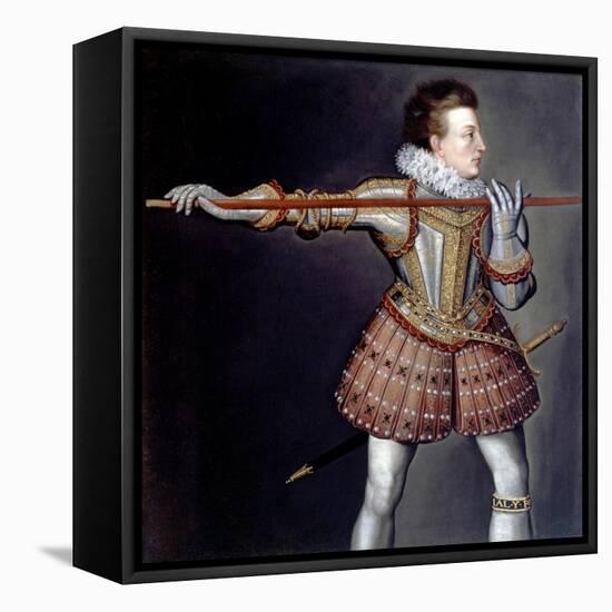 Henry, Prince of Wales-Isaac Oliver-Framed Stretched Canvas