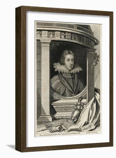 Henry, Prince of Wales-G Vertue-Framed Art Print