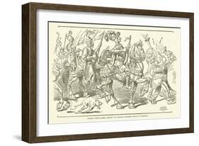 Henry, Proclaimed Regent of France, Entered Paris in Triumph-null-Framed Giclee Print
