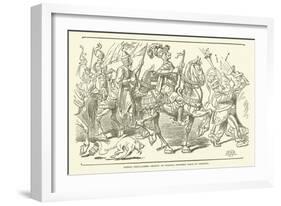 Henry, Proclaimed Regent of France, Entered Paris in Triumph-null-Framed Giclee Print