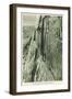 Henry Rawlinson Copies the Rock Inscription-null-Framed Art Print
