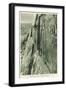 Henry Rawlinson Copies the Rock Inscription-null-Framed Art Print