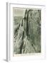 Henry Rawlinson Copies the Rock Inscription-null-Framed Art Print