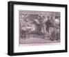Henry Receives News of John's Treachery Ad 1189-Henry Marriott Paget-Framed Giclee Print