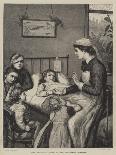 The Christmas Story in the Children's Hospital-Henry Robert Robertson-Stretched Canvas