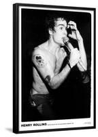 Henry Rollins-100 Club 1983-null-Framed Poster