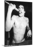 Henry Rollins-London 83-null-Mounted Poster