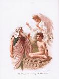 The Angel Appearing to Abraham-Henry Ryland-Giclee Print