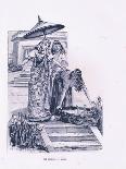 Daniel in the Lions Den-Henry Ryland-Giclee Print