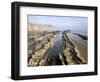 Henry's Beach, Santa Barbara, California, USA-Savanah Stewart-Framed Photographic Print